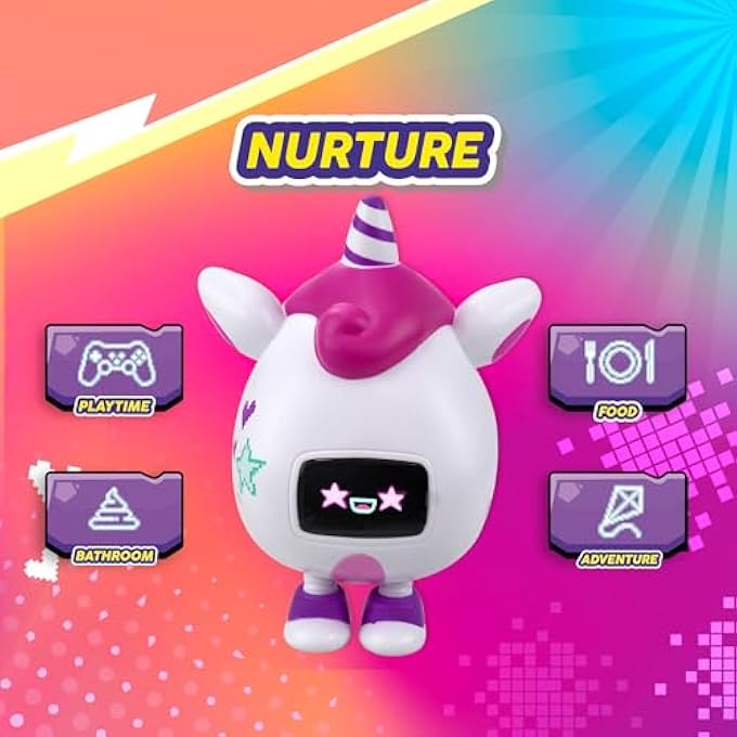 rayihni BEEPBOOP INTERACTIVE PET FIGURES KIRIN, POCKET-SIZED INTERACTIVE PET FIGURES, WITH 100+ SOUNDS & ANIMATION, COMPACT AND PORTABLE, ENCOURAGING IMAGINATIVE ROLE-PLAY AND NURTURING SKILLS, 5 YEARS+ - Image 2